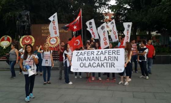 Tgb Ve Tlb'den Atatürk Meydanı'nda Basın Açıklaması