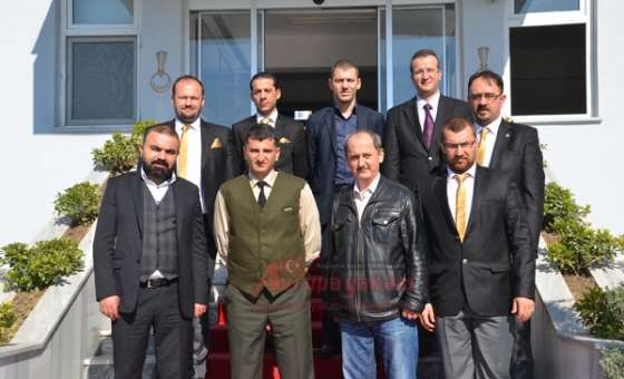 Çorlu Gazeteciler Derneği'nden Yüzbaşı Serkan Gürzsoy'a Ziyaret