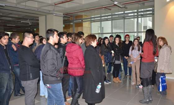 Cemile Yeşil Anadolu Lisesi Öğrencilerinden Nkü`ya Ziyaret