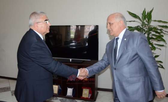 Kızılay Genel Başkanı Akar`dan Başkan Baysan`a Ziyaret