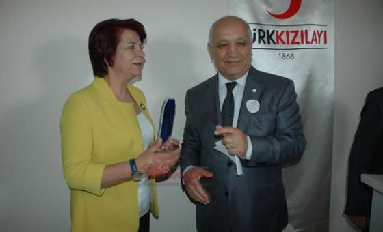 Türk Kızılayı Genel Başkanı Ahmet Lütfi Akar Çorlu`da