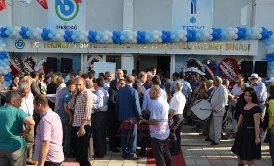 Çorlu'ya Tekirdağ Büyükşehir Belediyesi Ek Hizmet Binası Açıldı