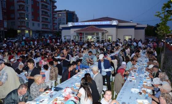 Başkan Baysan'dan Protokole Göre Iftar
