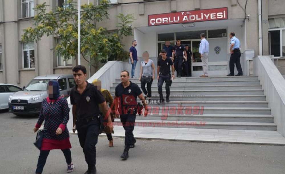 Çorlu Adliyesi'ne Polis Baskını 47 Gözaltı