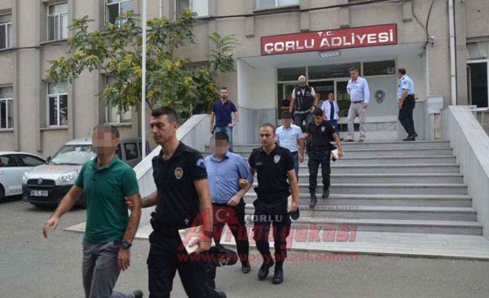 Çorlu Adliyesi'ne Polis Baskını 47 Gözaltı