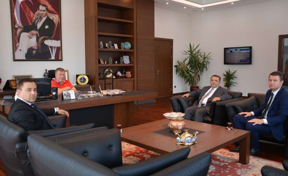 Türkiye Finans Yöneticilerinden Başkan Sülün'e Ziyaret