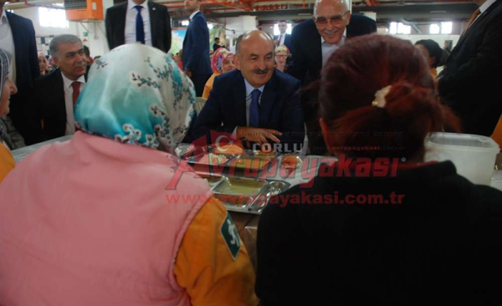 Çalışma Ve Sosyal Güvenlik Bakanı Dr. Mehmet Müezzinoğlu Ergene'de