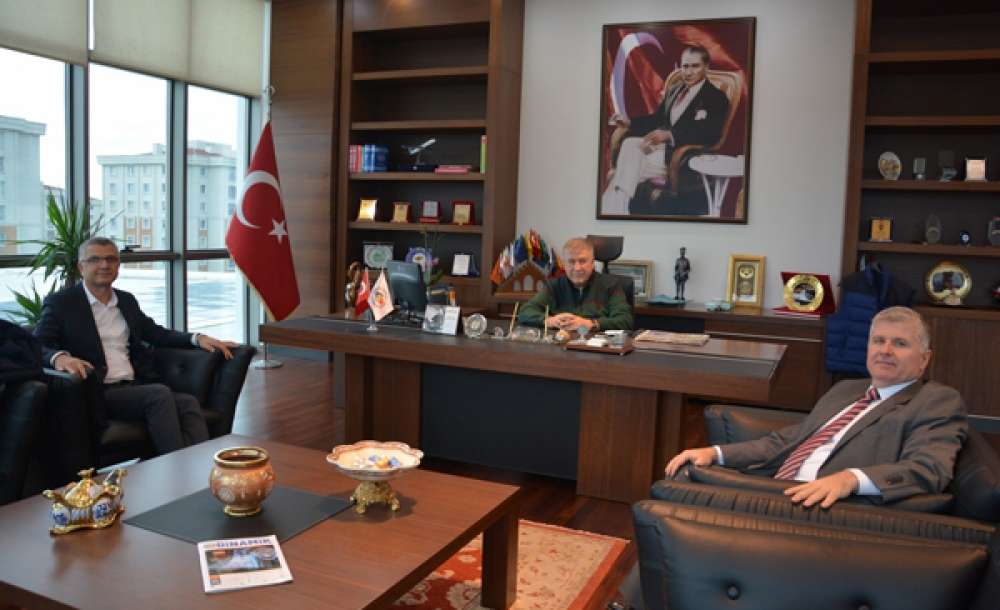 Asb Yöneticilerinden Başkan Sülün'e Ziyaret