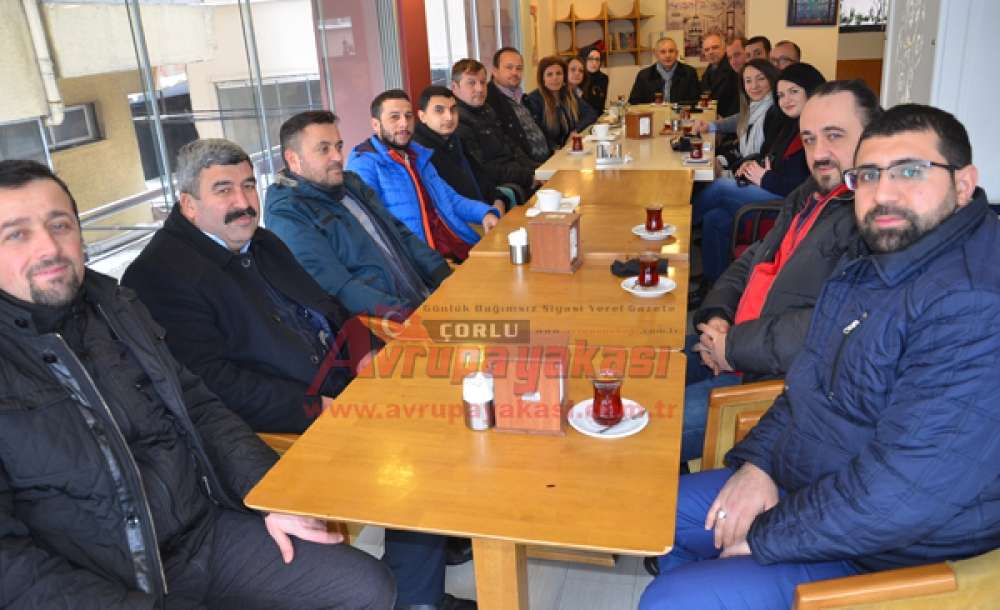 Ak Parti Çorlu İlçe Teşkilatı'ndan Gazeteciler Günü Kutlaması