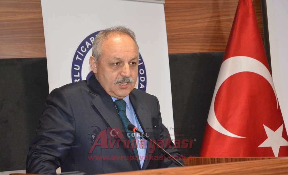 Çalışma Ve Sosyal Güvenlik Bakanlığı Müsteşarı Ahmet Erdem Çorlu'da