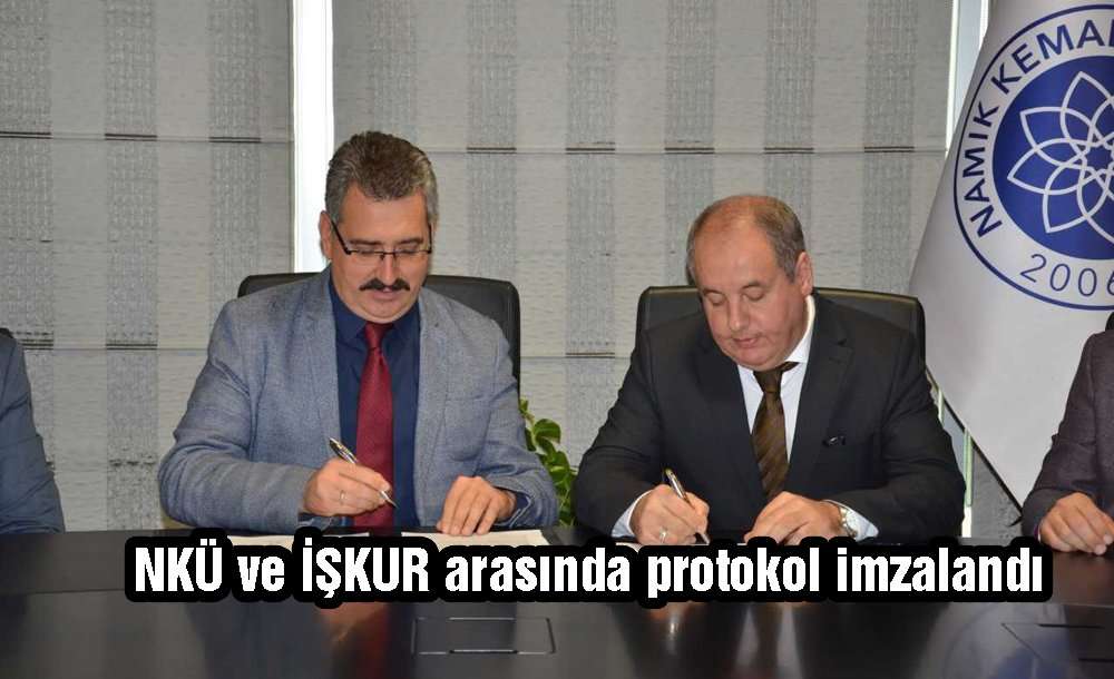 Nkü Ve İşkur Arasında Protokol Imzalandı