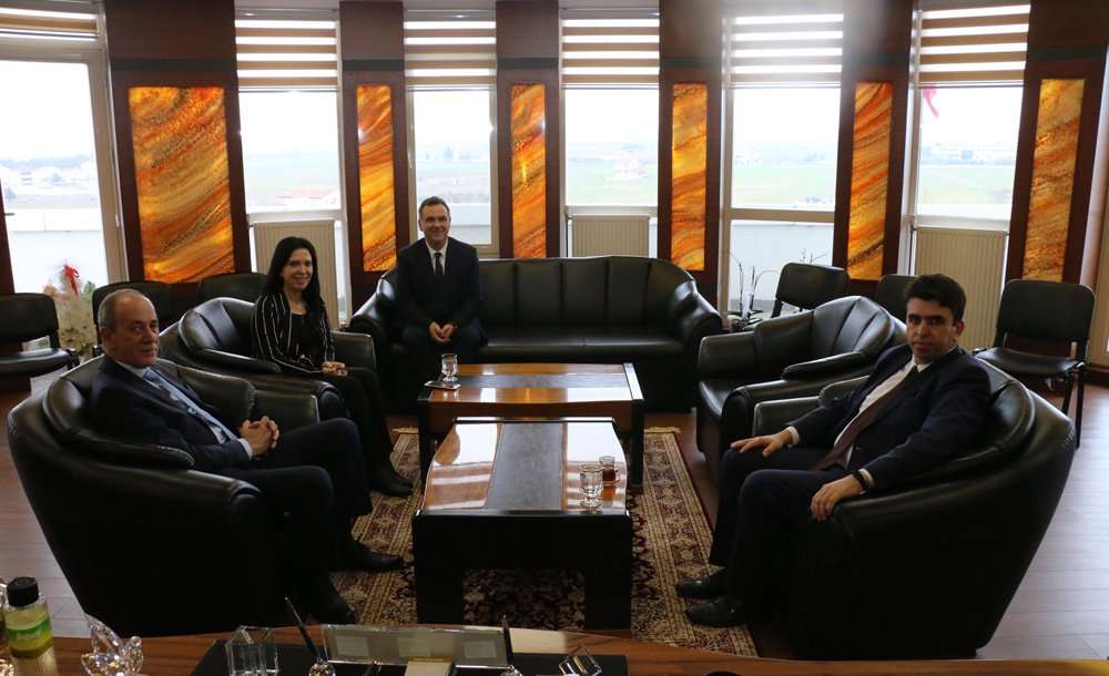 Başkan Ata, Tekirdağ Vali Yardımcısı Murat Eren Ile Bir Araya Geldi