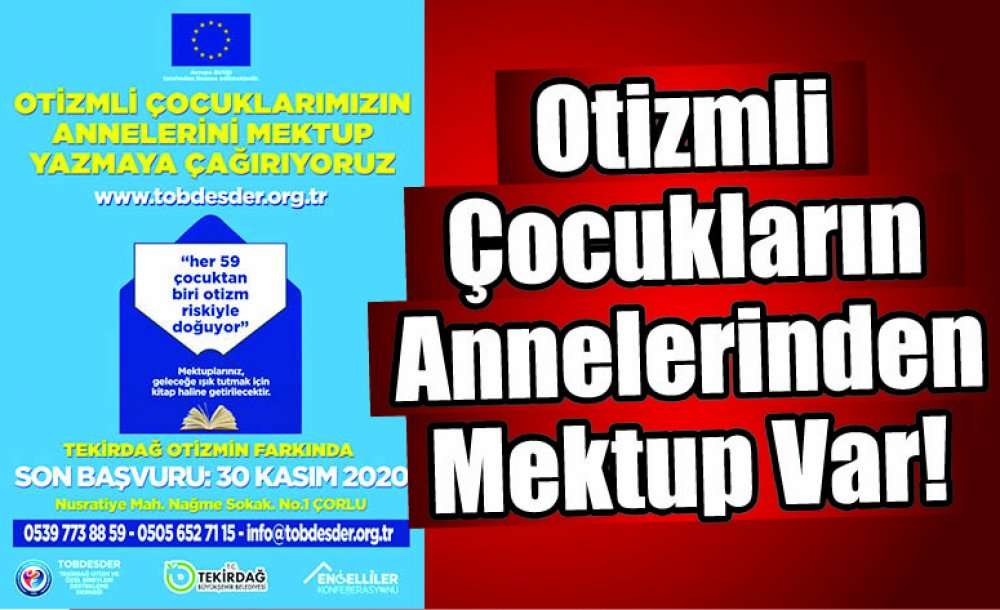 Otizmli Çocukların Annelerinden Mektup Var!